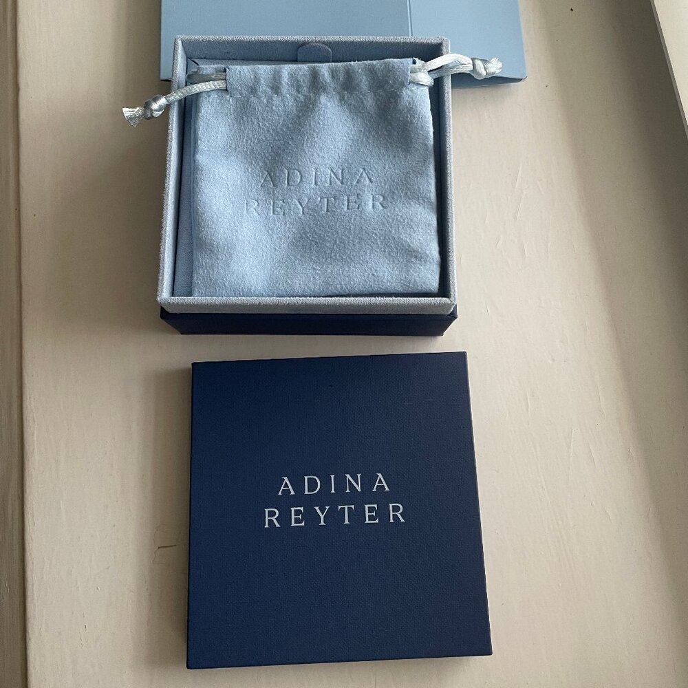 Adina Reyter gift boxes with pouch (empty)- SET of TWO- brand new
